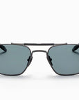Akoni Europa Brushed Black Aks200C Size 50 , Sunglasses - Dayal opticals