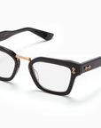Akoni Luna Black Crystal & White Gold Akx419-A Size 49, Frame - Dayal opticals