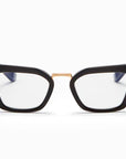 Akoni Luna Black Crystal & White Gold Akx419-A Size 49, Frame - Dayal opticals