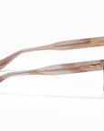 Akoni Luna Crystal Nude Grey & Rose Gold Akx419-B Size 49, Frame - Dayal opticals