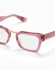 Akoni Luna Crystal Cherry & Brushed Gold Akx419-D Size 49, Frame - Dayal opticals