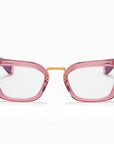 Akoni Luna Crystal Cherry & Brushed Gold Akx419-D Size 49, Frame - Dayal opticals