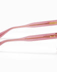 Akoni Luna Crystal Cherry & Brushed Gold Akx419-D Size 49, Frame - Dayal opticals