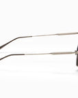 Akoni Sky Racer Brushed Silver Aks511-C Size 54, Sunglasses - Dayal opticals