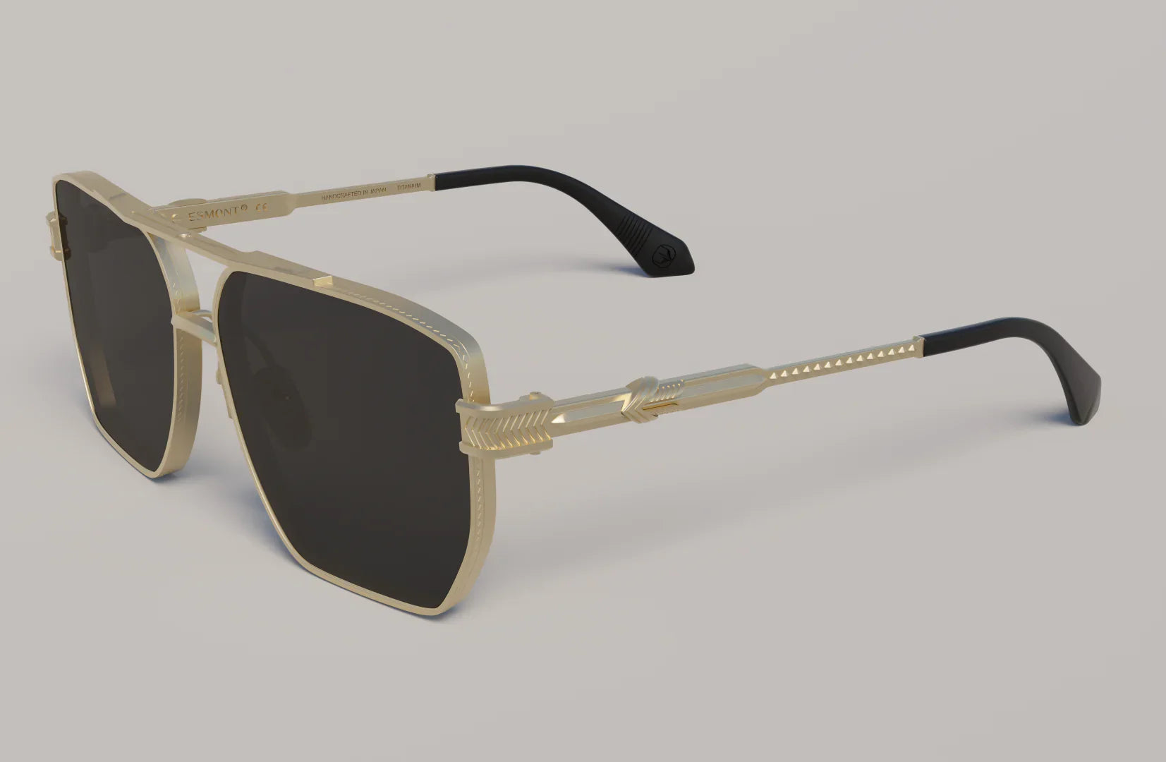 Esmont A-12 ARCHANGEL SQUARE/AVIATOR FULL RIM Sunglasses