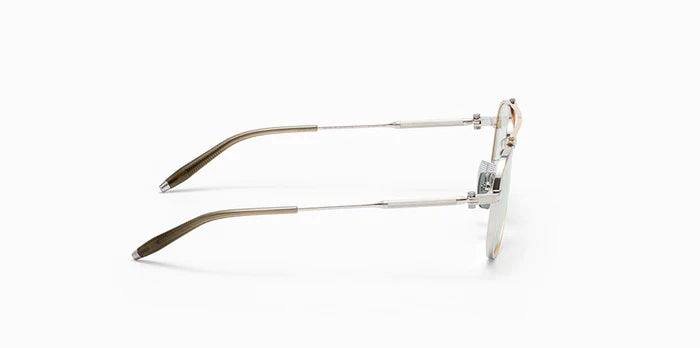 Akoni Calisto Brushed Silver Akx303-B Size 51, Frame - Dayal opticals   