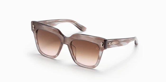 Akoni Lyra Nude & Grey Swirl Aks106C Size 55 , Sunglasses - Dayal opticals    
