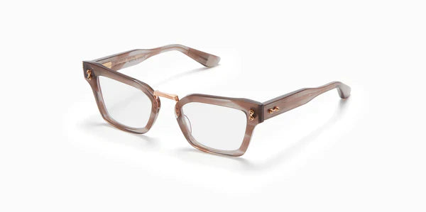 Akoni Luna Crystal Nude Grey & Rose Gold Akx419-B Size 49, Frame - Dayal opticals  