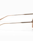 Akoni Sky Racer Antiqued White Gold & Brushed With Gold Aks511-B Size 54, Sunglasses - Dayal opticals  