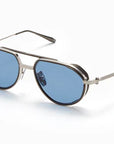 Akoni Sky Racer  Brushed Silver Aks511-C Size 54, Sunglasses - Dayal opticals  