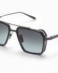 Akoni Tiros Black Iron & Black Crystal Aks510-A Size 58, Sunglasses - Dayal opticals  